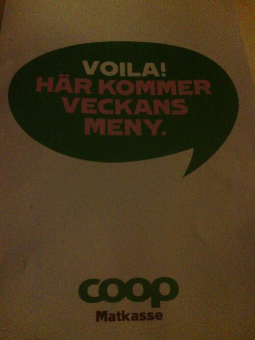 Coop matkasse